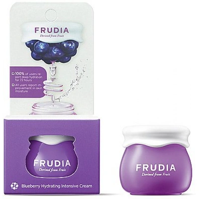 интенсивно увлажняющий с черникой Миниатюра Frudia Blueberry Intensive Hydrating Cream mini 10 г из категории  фото-1